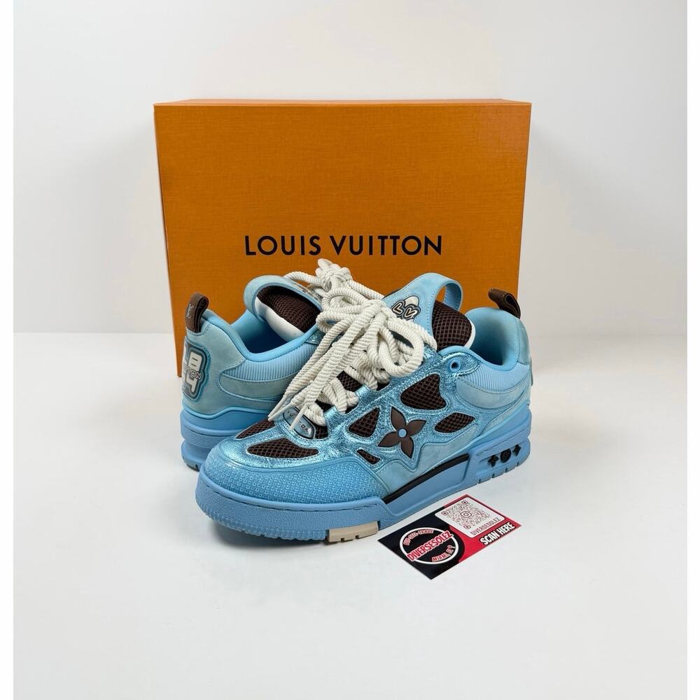 Size 6.5UK/7.5US - Louis Vuitton Skate Blue